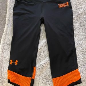 Under Armor Tough mudder capri leggings….never worn (no tags)